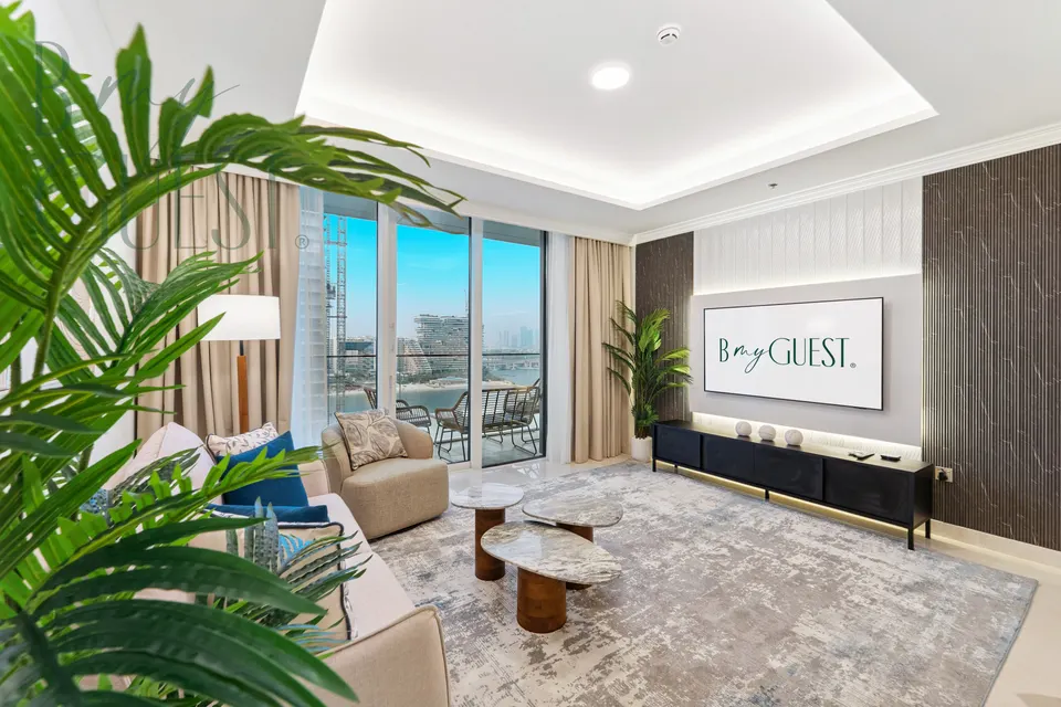 Ravishing Seaview 1BR in Palace Beach Residence BMG-APT-371 — photo 1